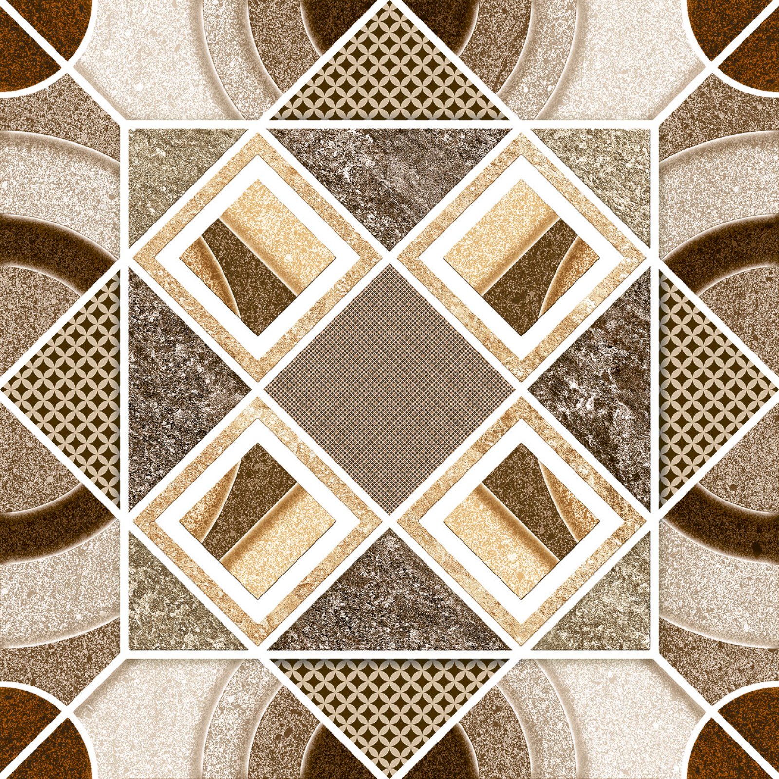 ASIA TILE 25X25 RICHMOND BROWN